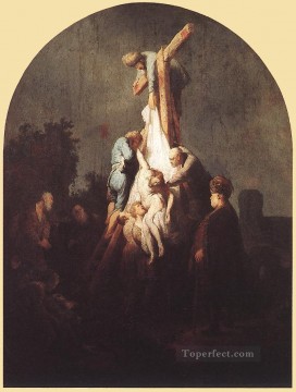 Rembrandt van Rijn Painting - Deposition from the Cross Rembrandt
